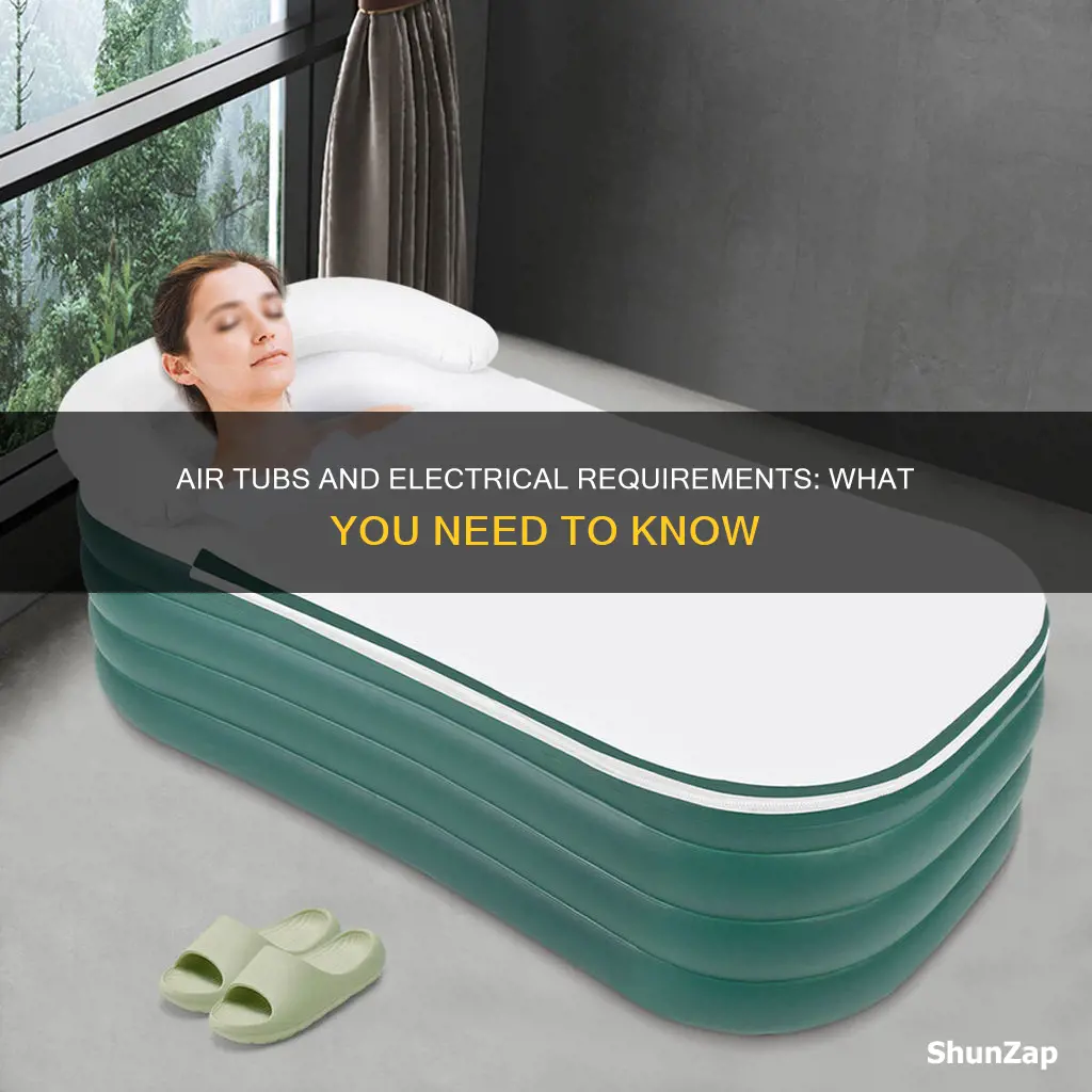 does an air tub reguire extra electrical