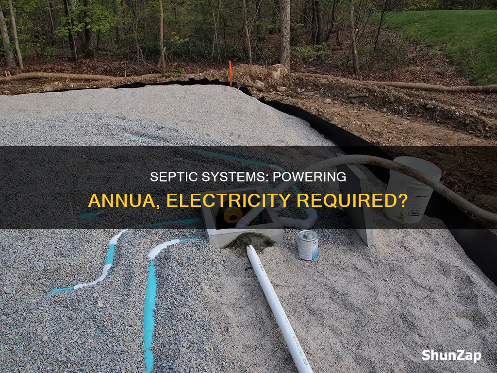 does an annua septic system require electricity