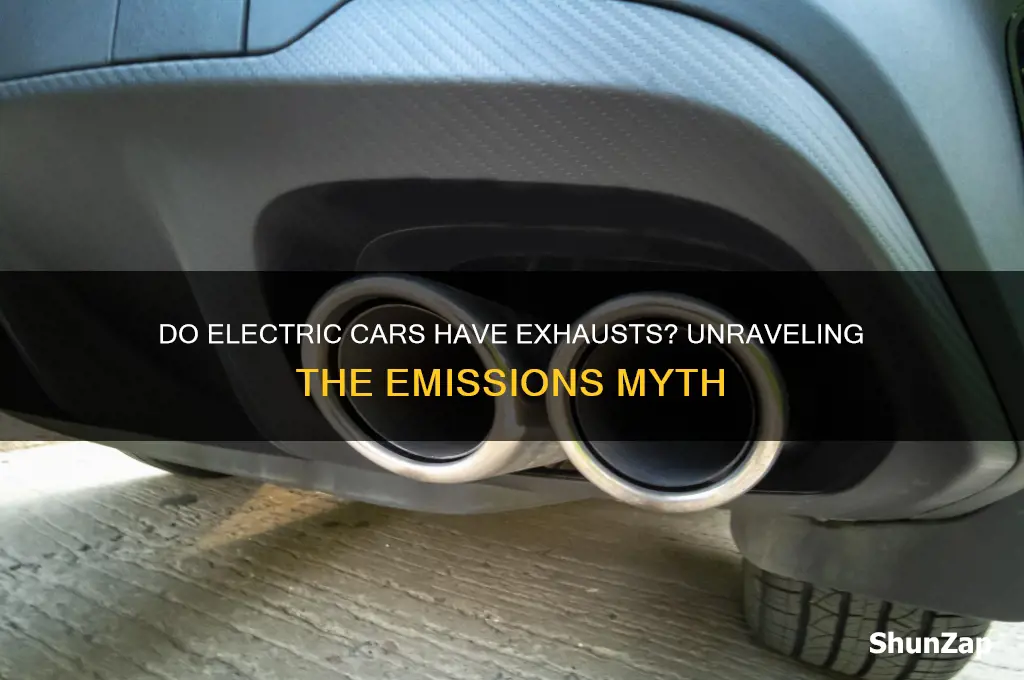 does an electric car have an exhaust