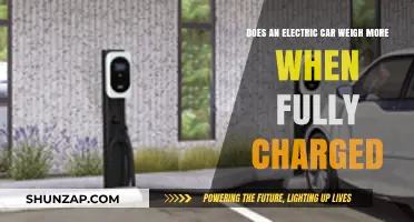 Electric Car Weight: Does a Full Charge Add Extra Pounds?