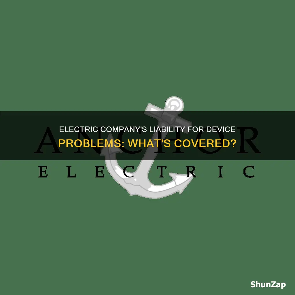 does an electric company compensate for device problems