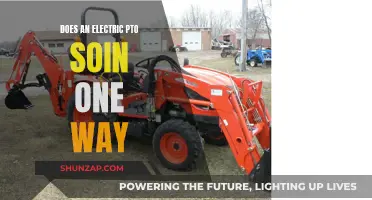 Electric Power Take-Off: One-Way Spin Revolution