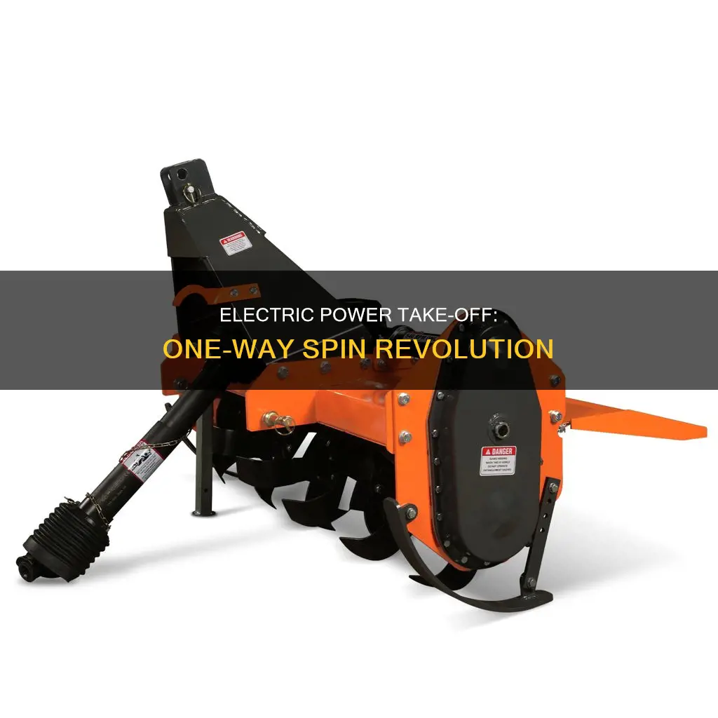 does an electric pto soin one way