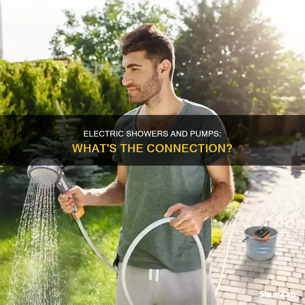 does an electric shower have a pump