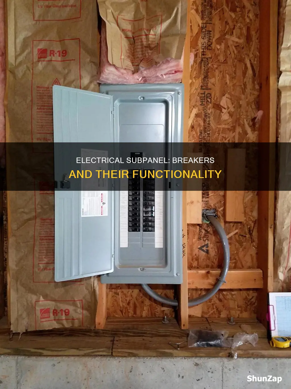 does an electrical subpanel have a breaker