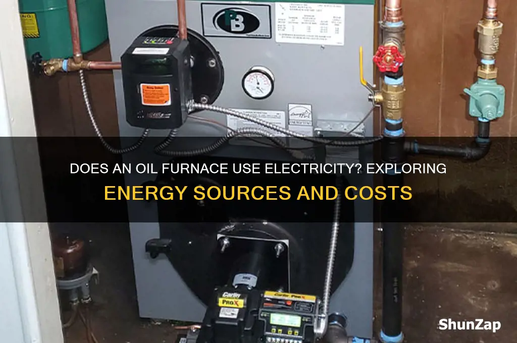 does an oil furnace use electricity