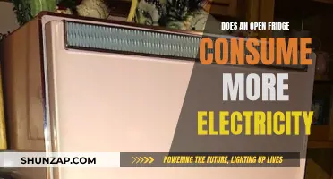Open Fridge Electricity Consumption: What's the Real Cost?