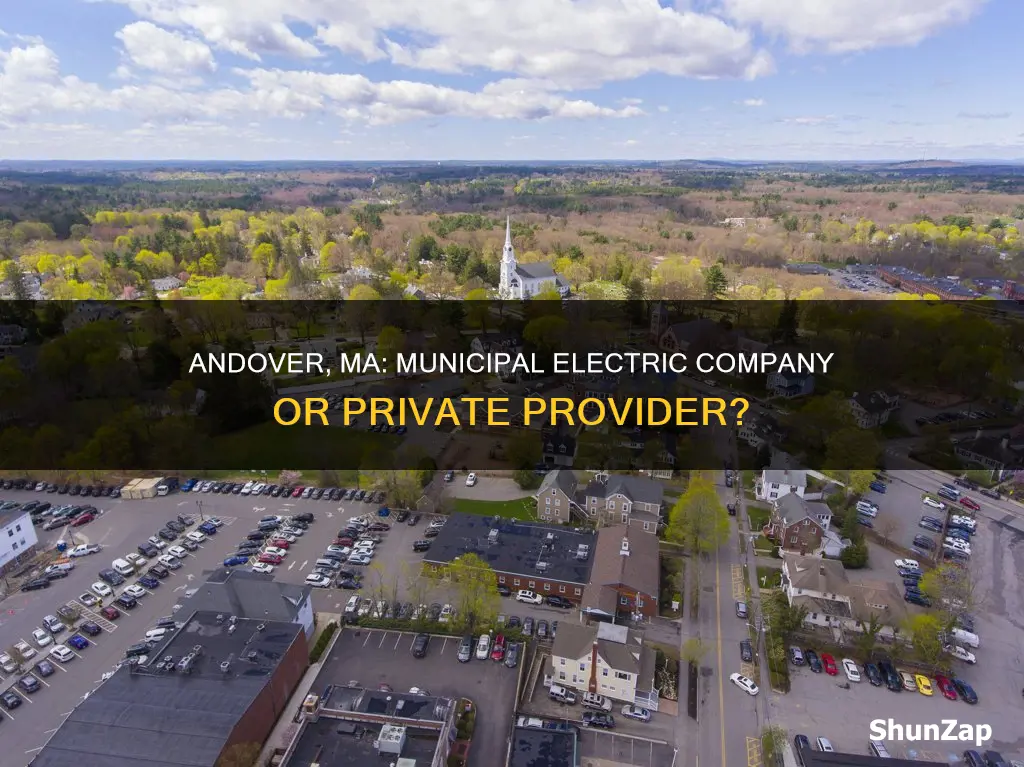 does andover ma have a municipal electric company