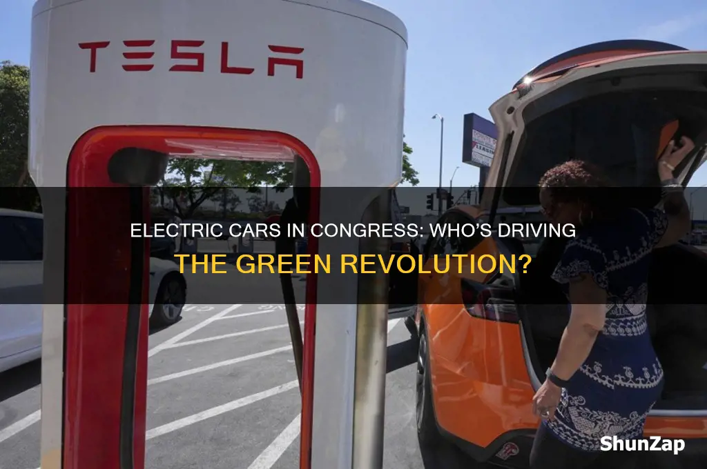 does anyone in congress drive an electric car