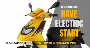 Electric Start on Aprilia SR 50: Is It Possible?