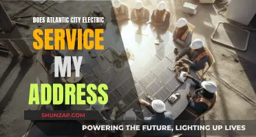 Atlantic City Electric: Address-Specific Service Availability