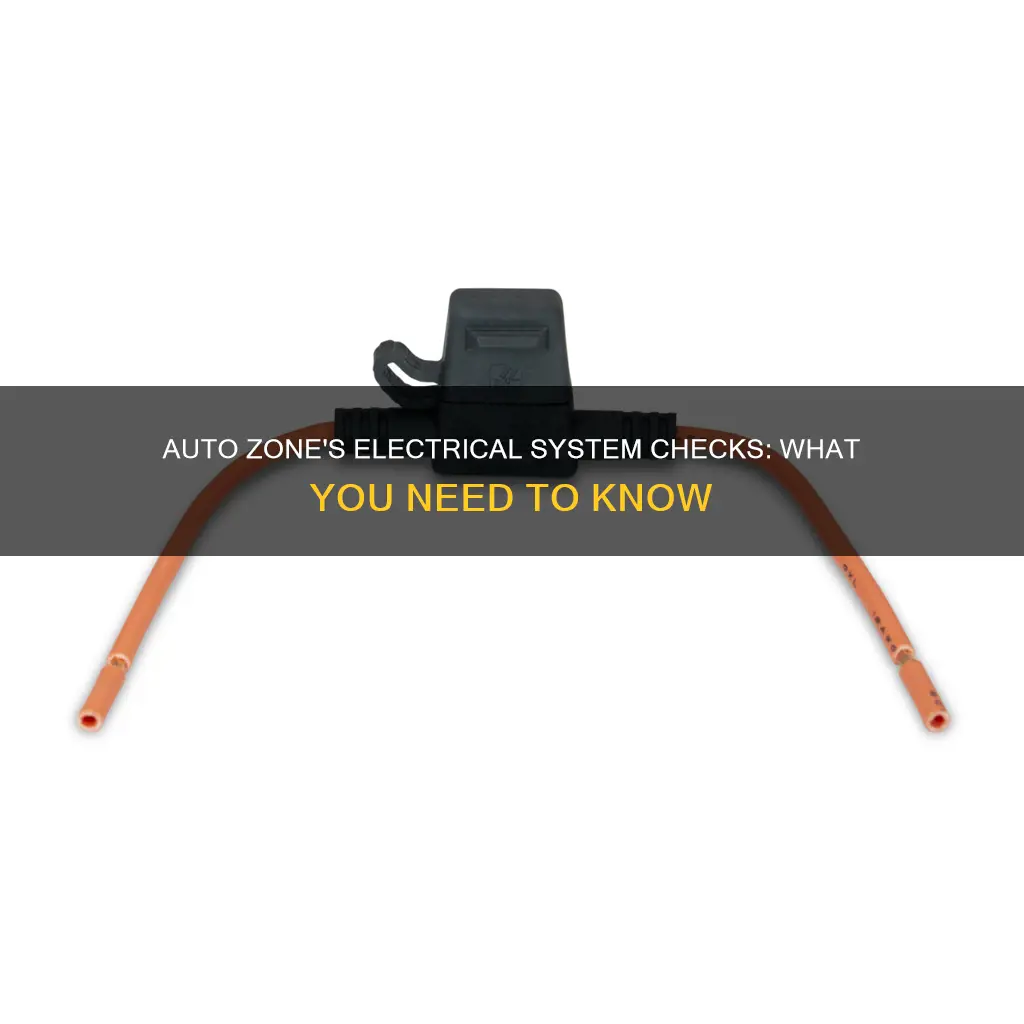 does auto zone do electrical system checks