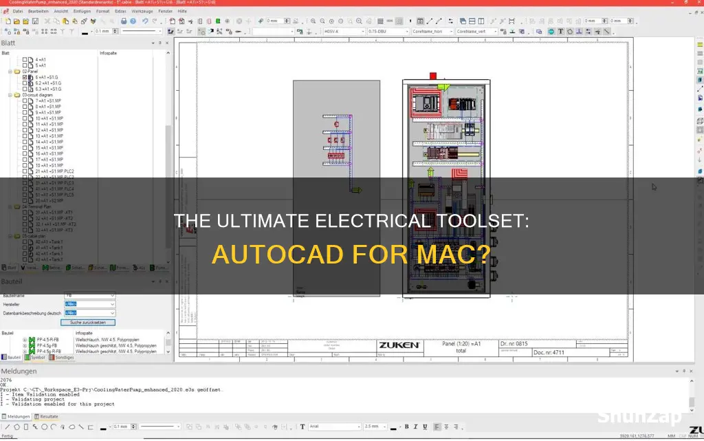 does autocad for mac have electrical toolset