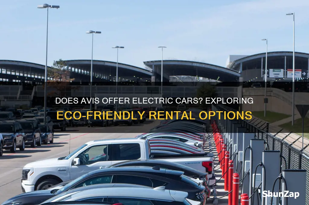 does avis have electric cars