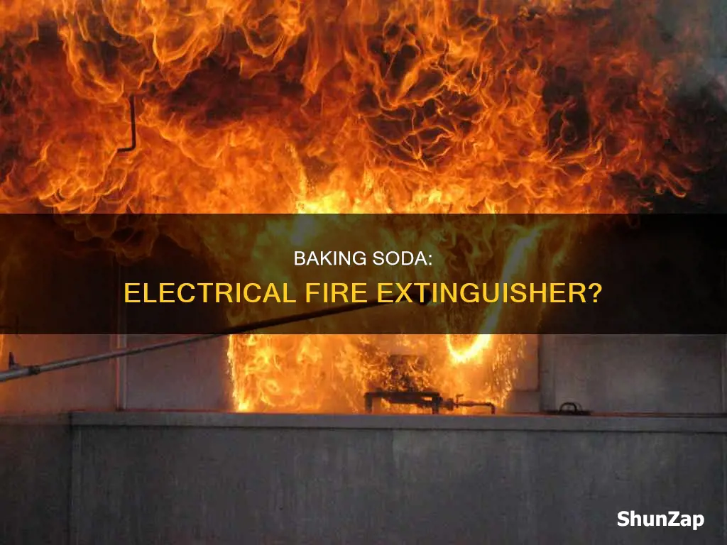 does baking soda put out electrical fires