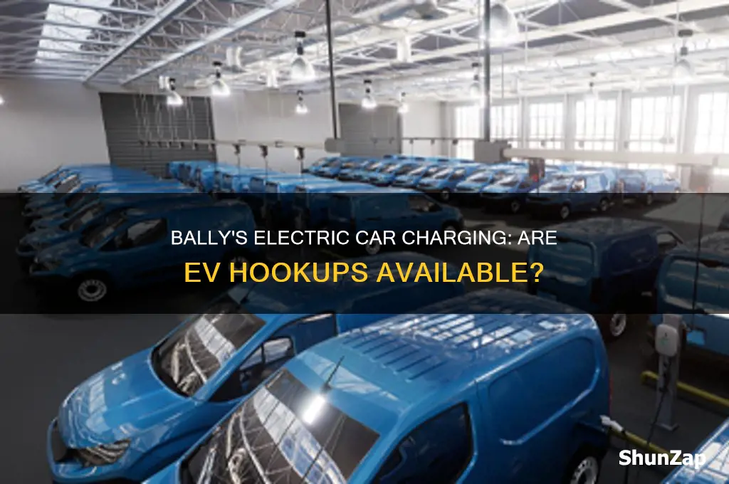 does ballys have hookups for electric cars