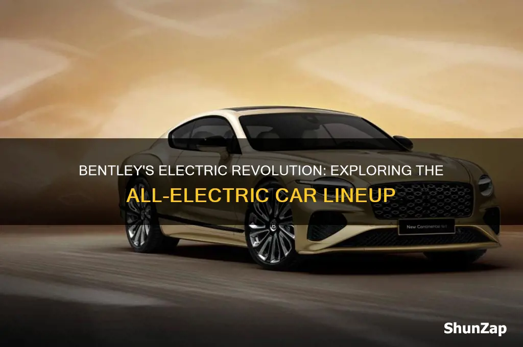 does bentley have an all-electric car