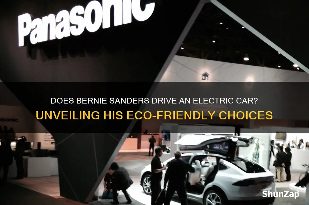 does bernie sanders drive an electric car