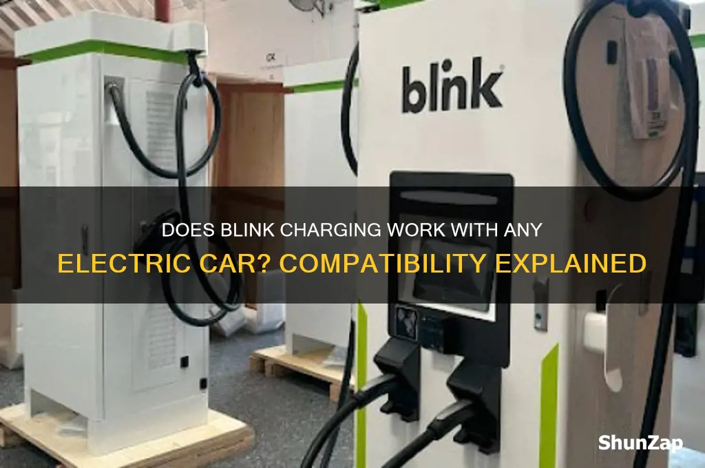 does blink charging work with any electric car