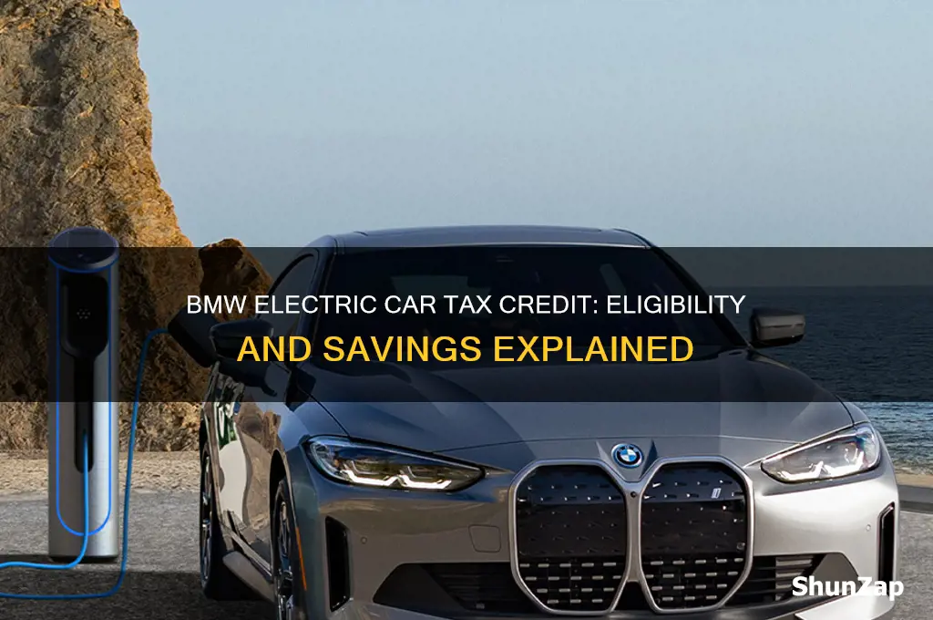 does bmw electric car qualify for tax credit