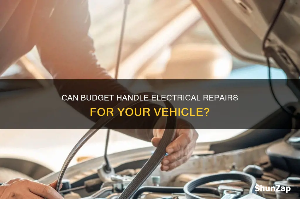 does buget do electrical work on my car