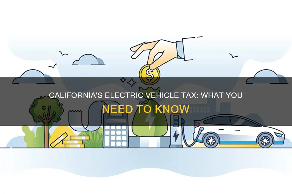 does california tax electric vehicles