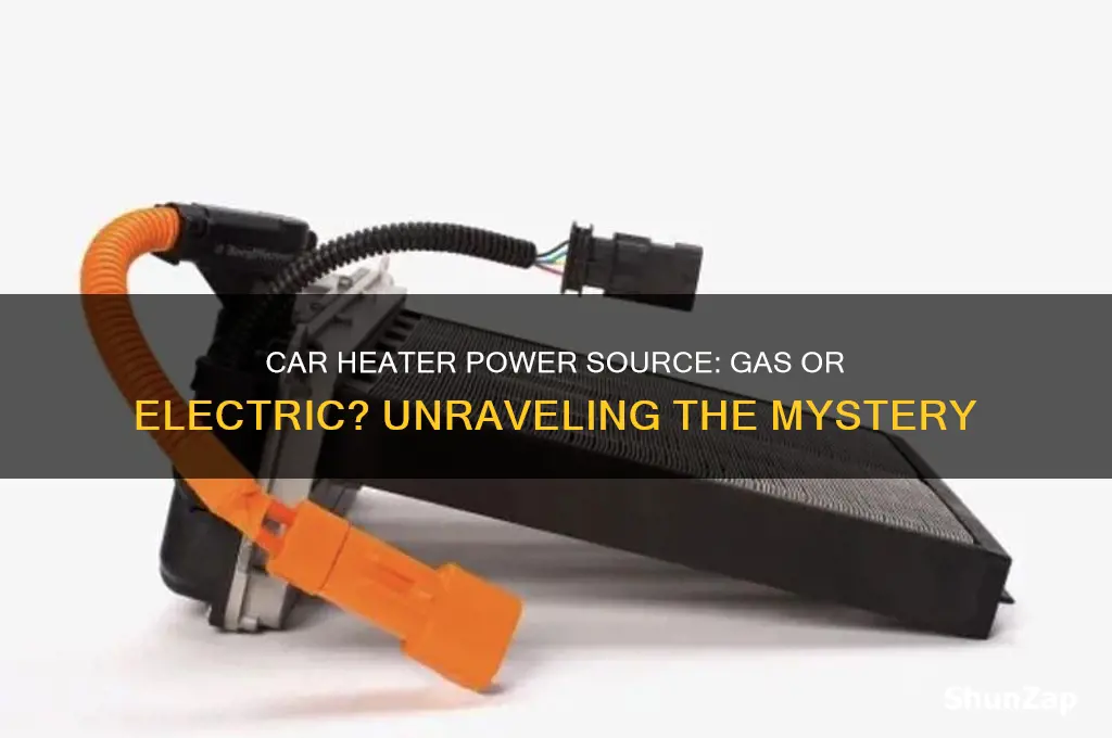 does car heater use gas or electric