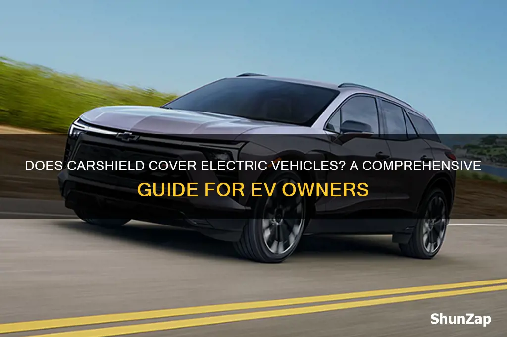 does carshield cover electric cars