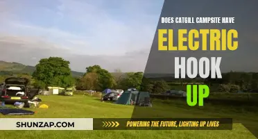 Exploring Electric Hook-ups at Catgill Campsite