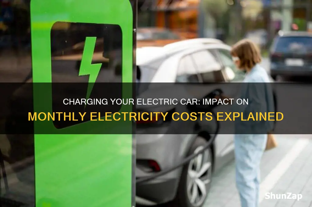 does charging an electric car increase electric bill