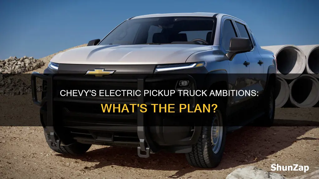 does chevy wanyt a electric pickup truck