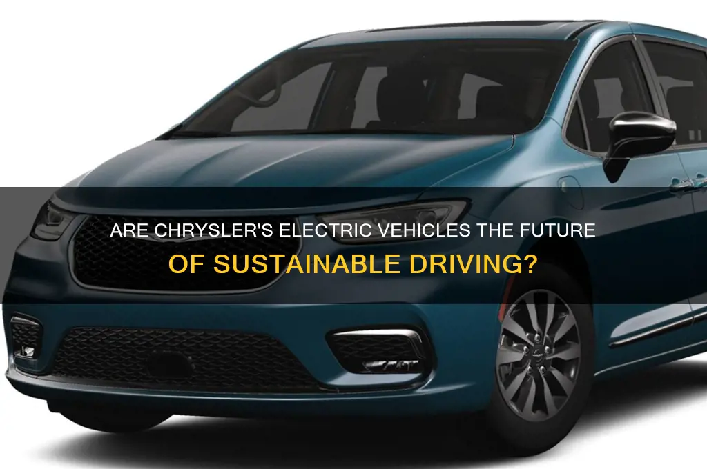 does chrysler have electric cars