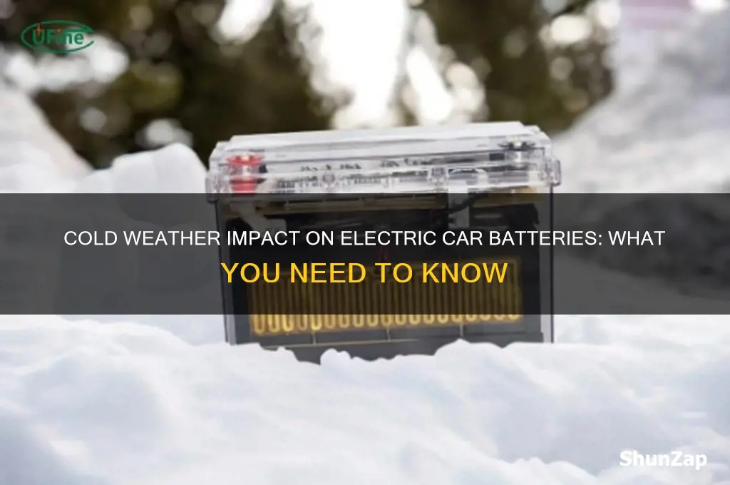 does cold weather affect electric car batteries