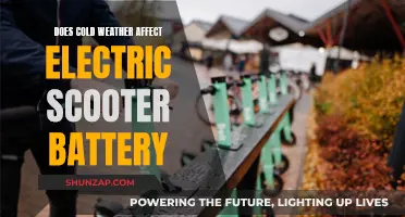 Cold Weather's Impact on Electric Scooter Batteries