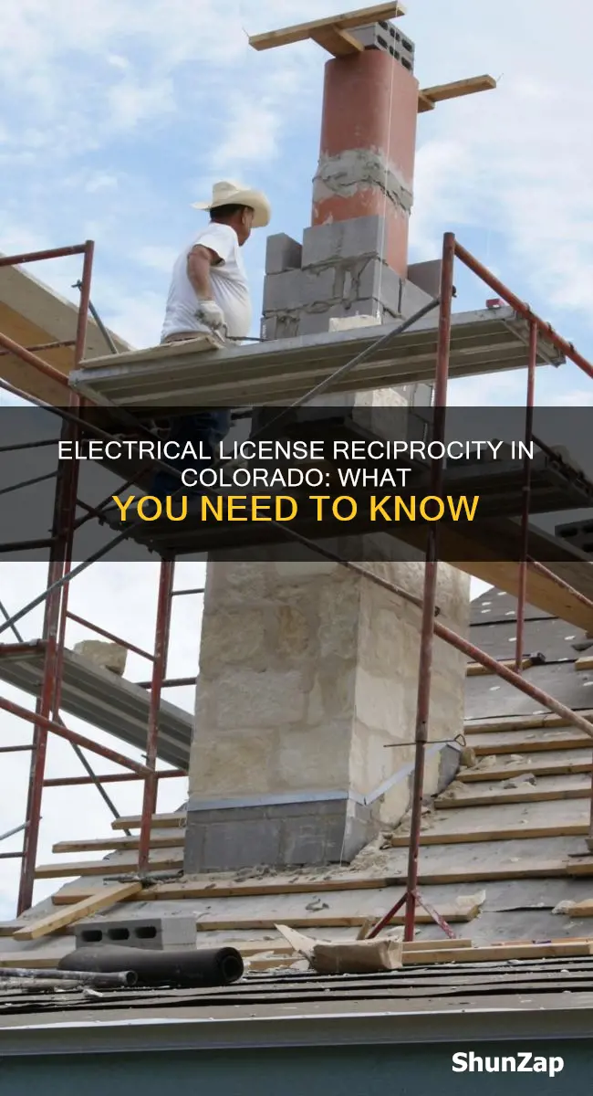 does colorado have reciprocity for electrical license