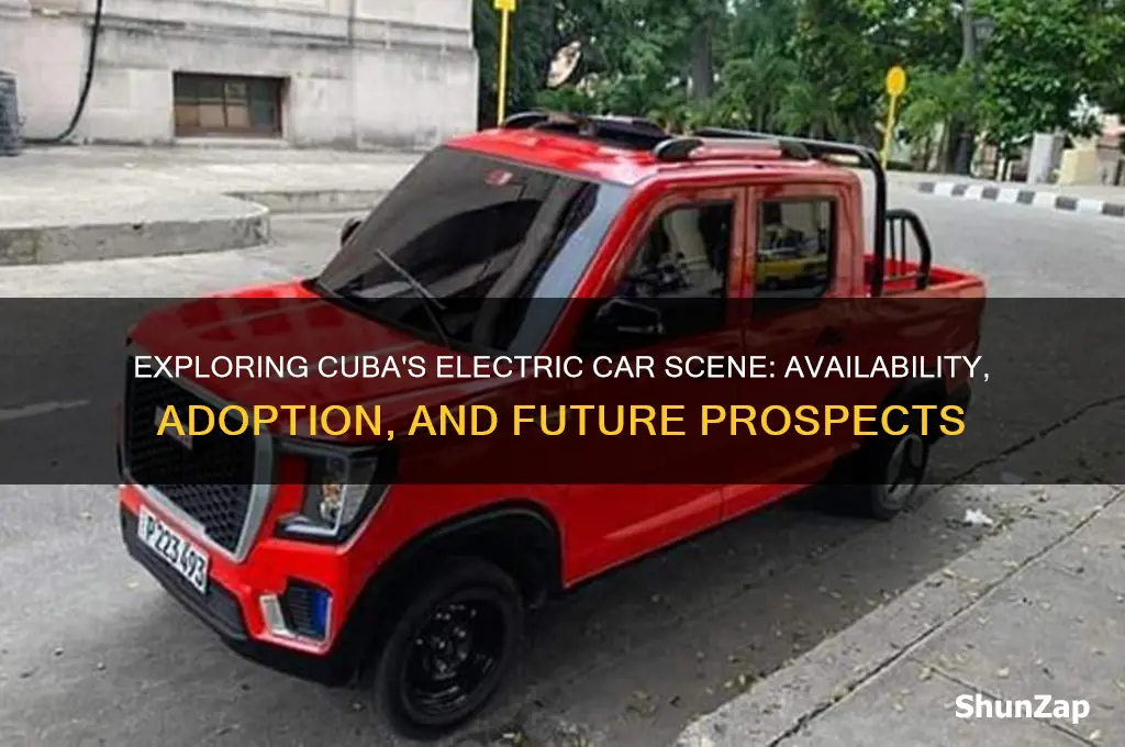 does cuba have electric cars