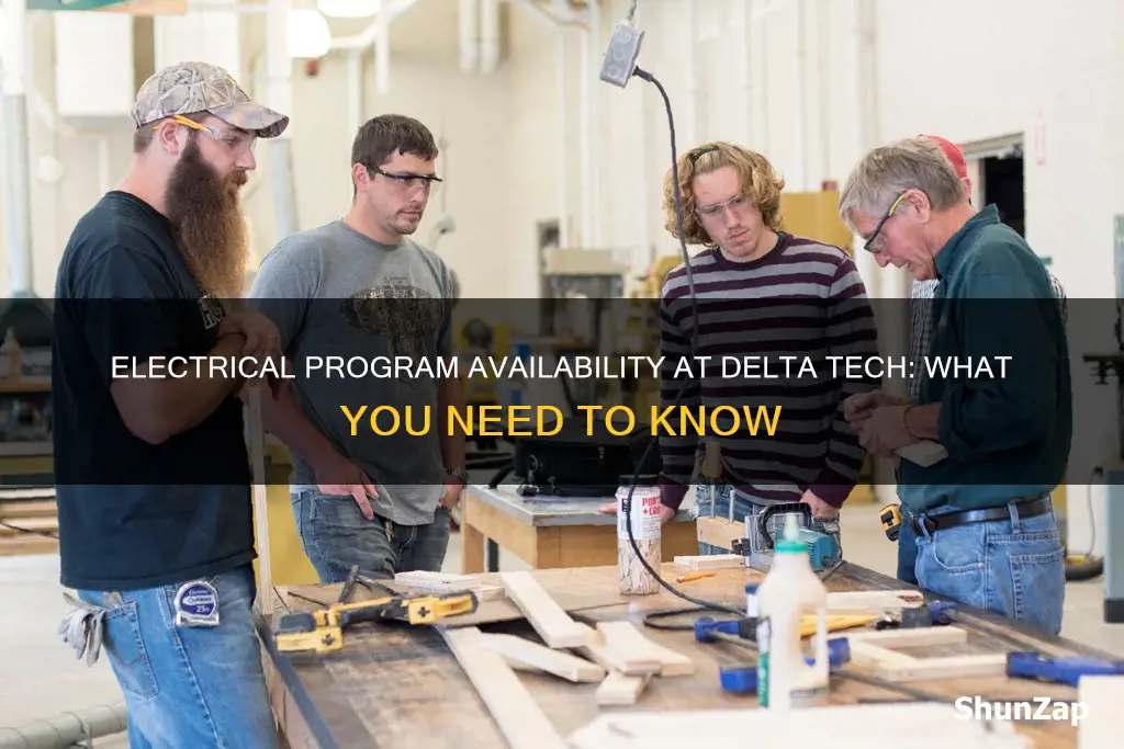 does delta tech have an electrical program