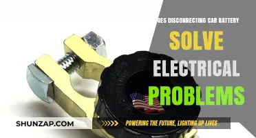 Disconnecting Car Battery: Effective Fix or Temporary Electrical Problem Solution?