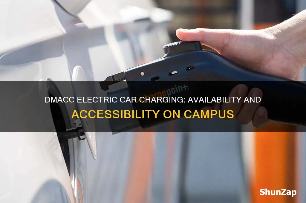 does dmacc have electric car charging