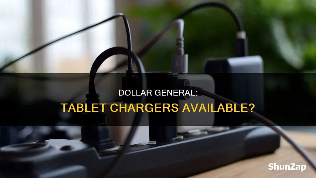 does dollar general sell tablet electric chargers