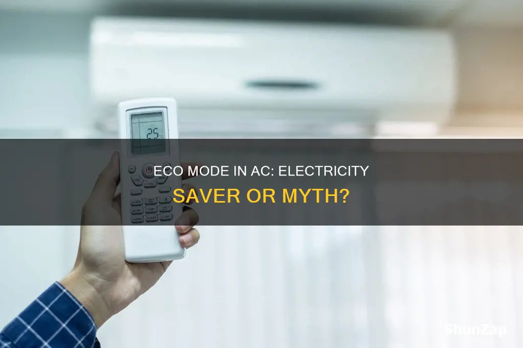 does eco mode in ac save electricity