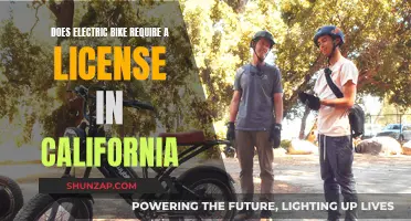 Electric Bikes in California: License Requirements Explained