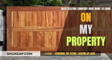 Electric Company's Property Access Rights: What You Need to Know