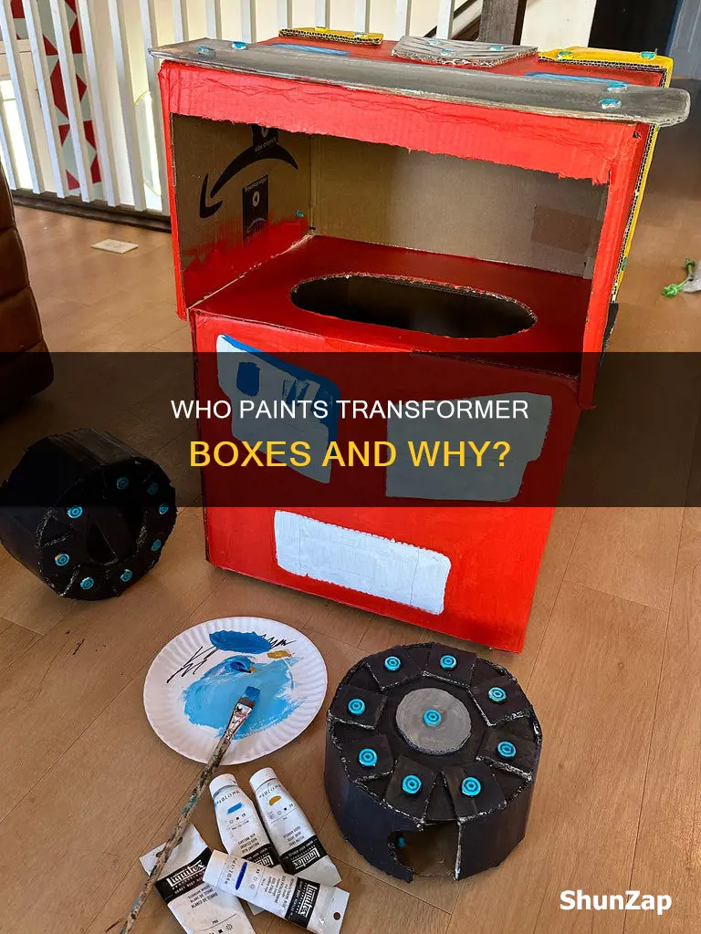 does electric company paint the transformer box
