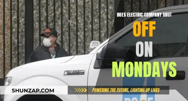 Electric Company Shut-Offs: Monday Blues or a Myth?