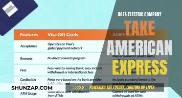 Electric Company and American Express: Who's Accepted?