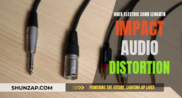 Electric Cord Length: Audio Distortion Culprit?