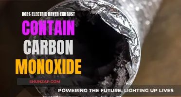 Electric Dryer Exhaust: Carbon Monoxide Risk?