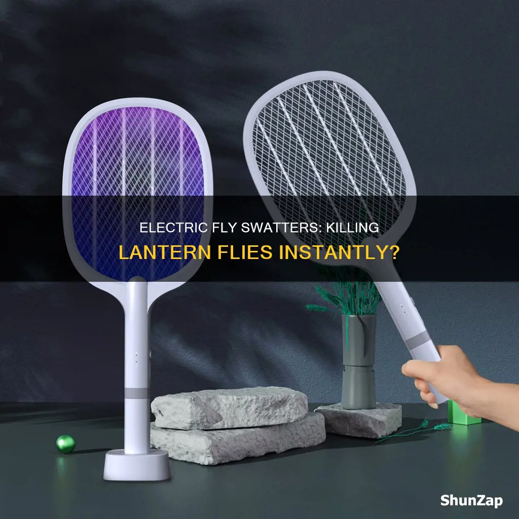 does electric fly swatter kill lantern flies