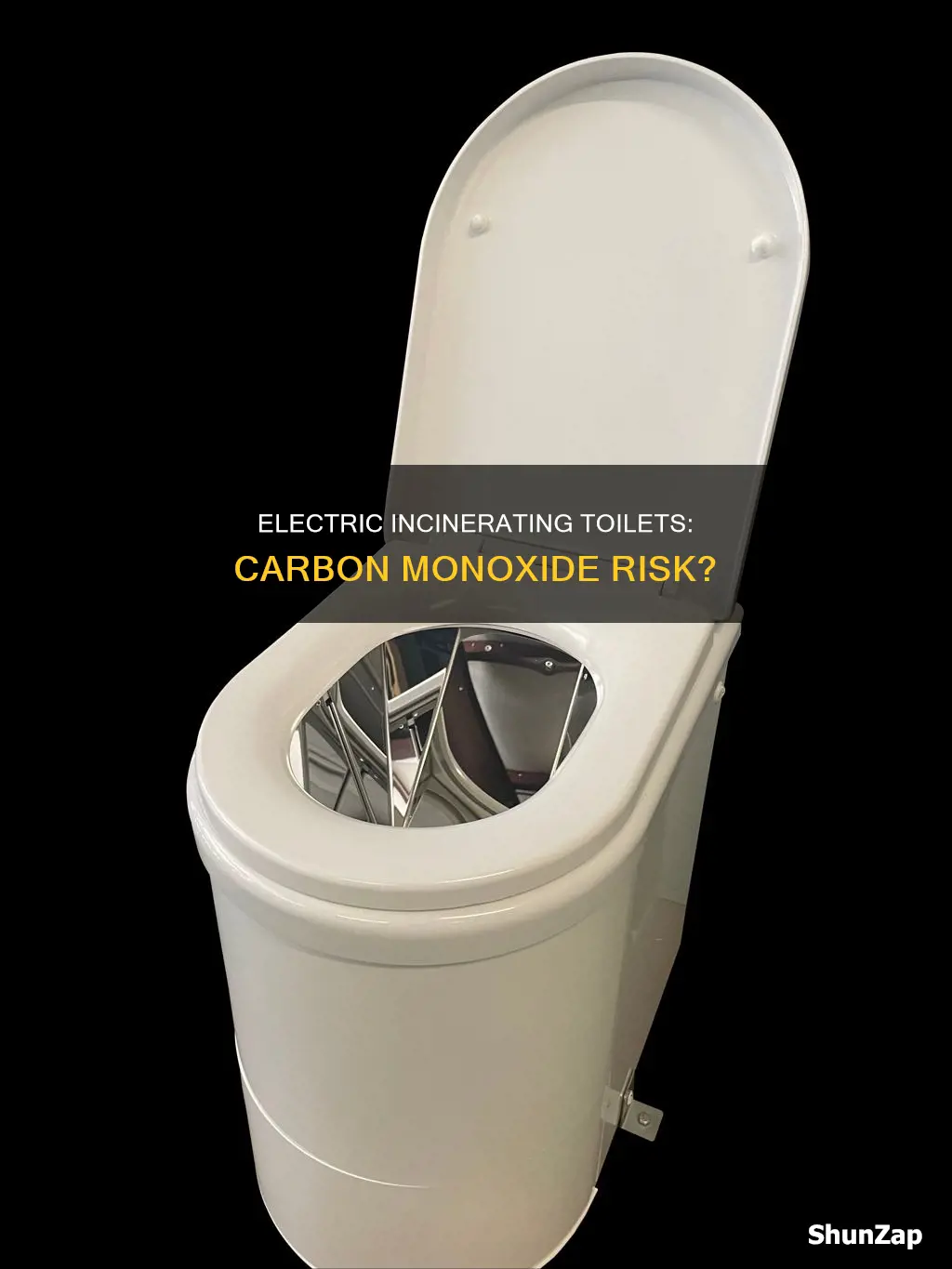 does electric incinerating toilets cause carbon monoxide